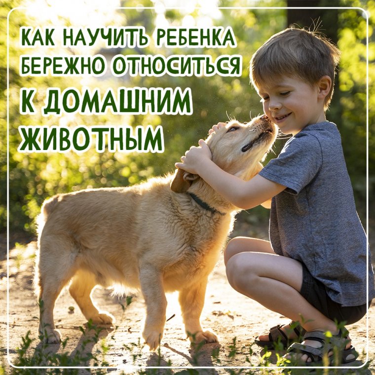 Бережное отношение к животным