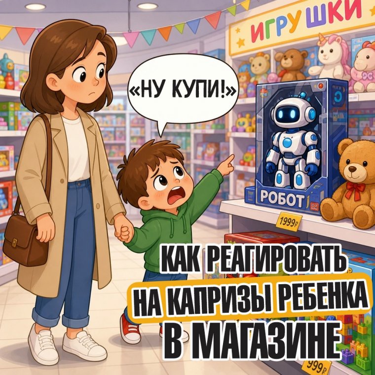 Капризы в магазине